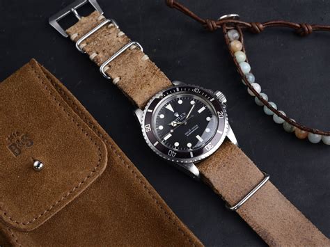 rolex on nato strap|rolex 20mm leather strap.